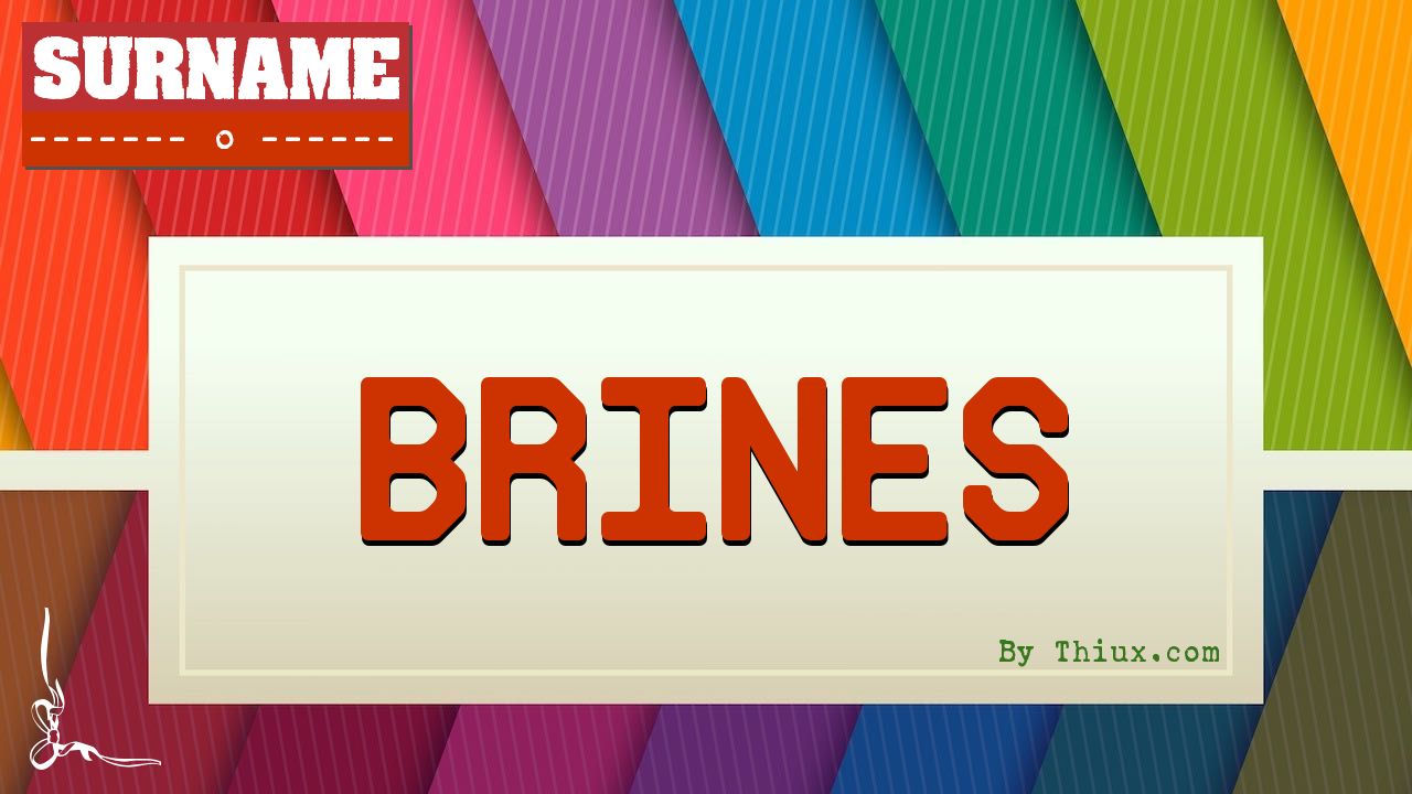 Brines
